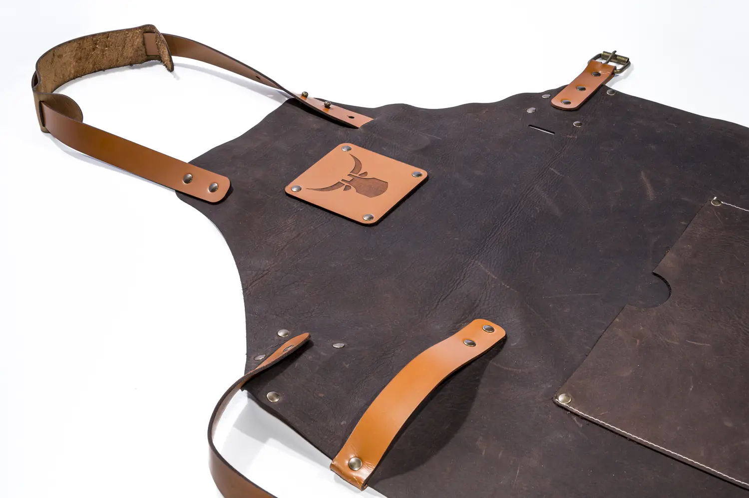 Tablier en Cuir pour Barbecue - Italian Chef
