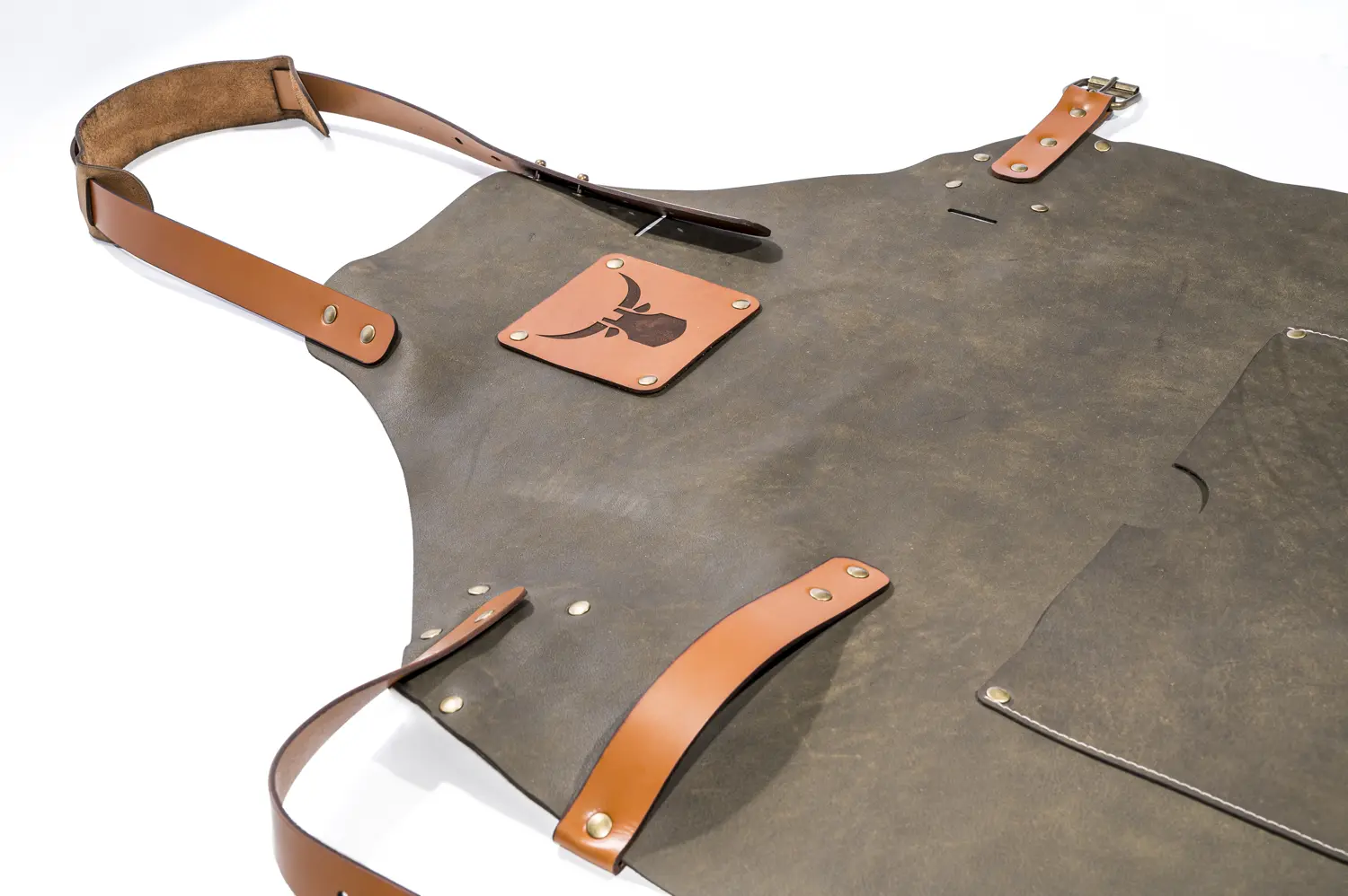 Tablier en Cuir pour Barbecue - Italian Chef