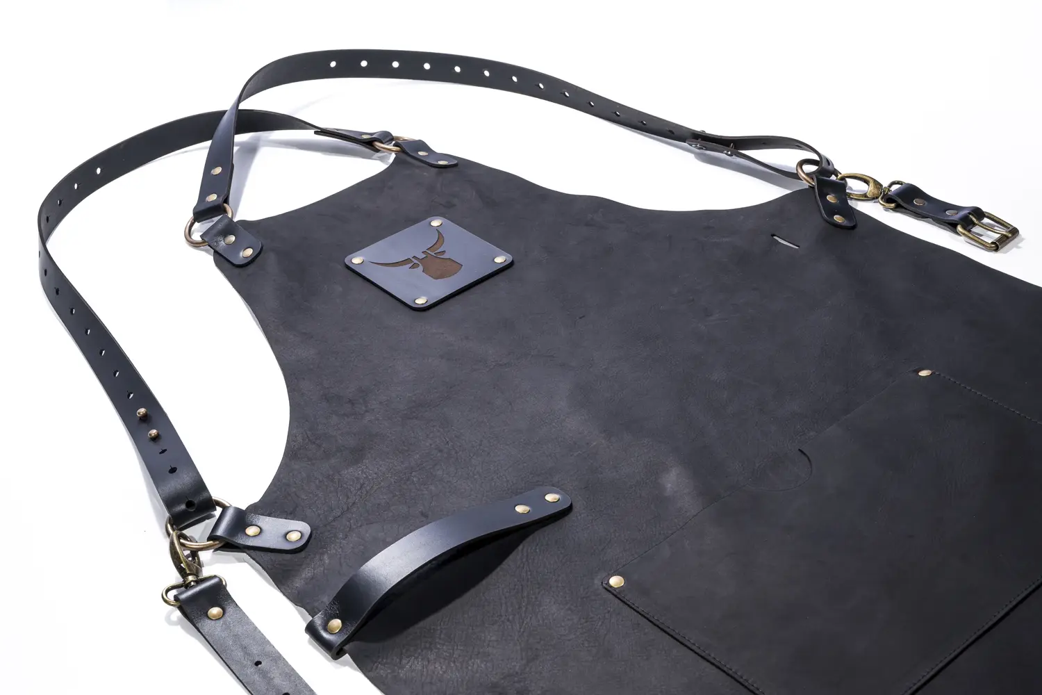 Tablier de Cuisine en Cuir - Italian Chef Pro