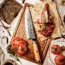 Couteau de Chef – Acier damassé 67 couches avec noyau AUS-10 – Manche élégant en bois d’olivier – Tranchant rasoir, dureté 60±2 HRC – Design ergonomique et haut de gamme