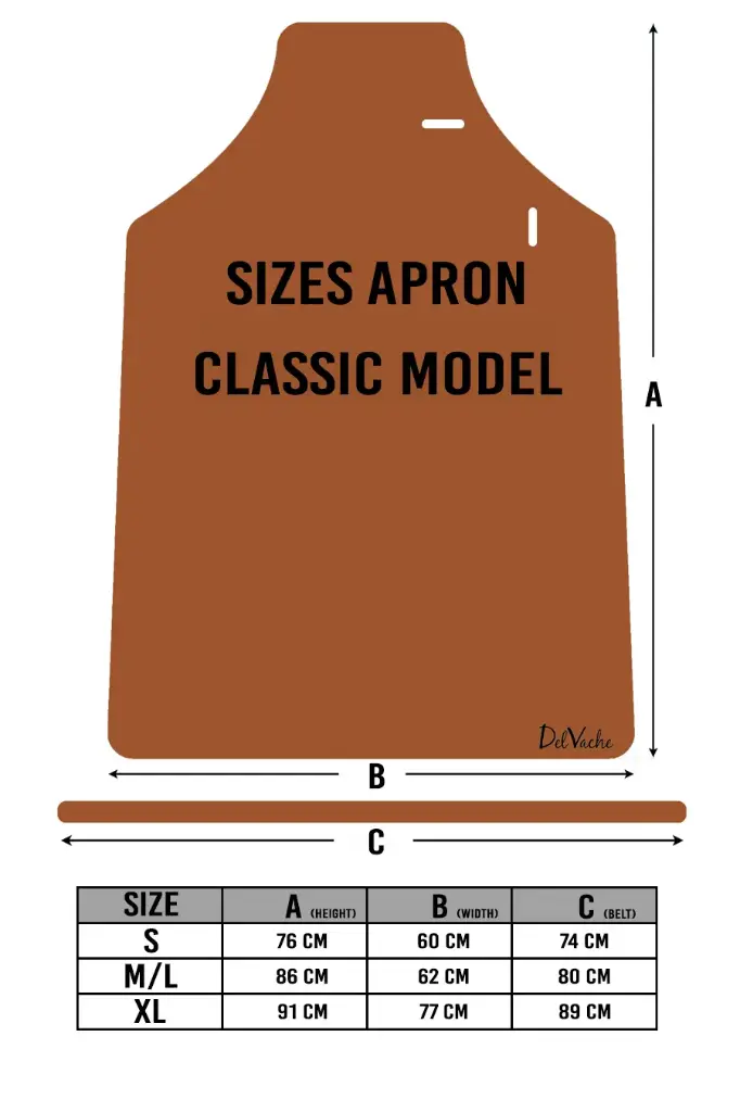 Tablier en Cuir pour Barbecue - Italian Chef