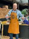 Personalized Leather Apron – Bears