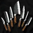 Set de 7 Couteaux BBQ japonais