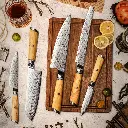 Set de 5 Couteaux Premium Damas