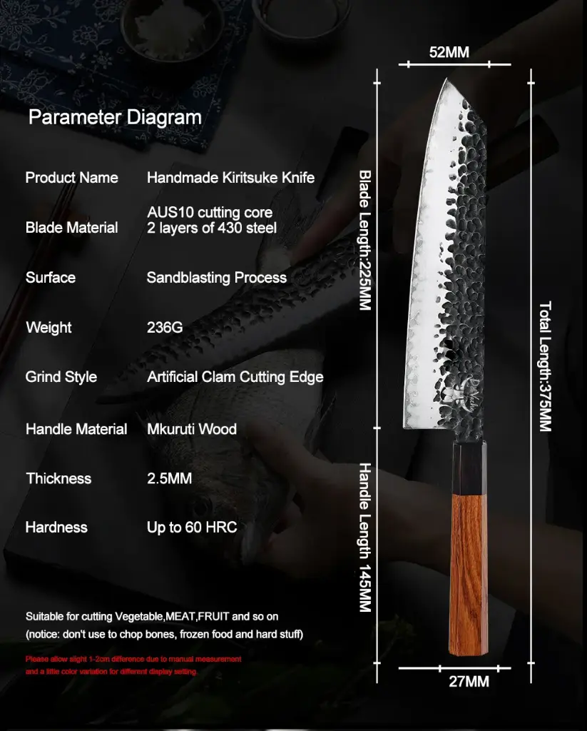 Couteau japonais traditionnel – Kiritsuke