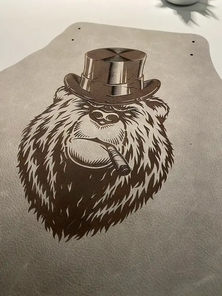 Personalized Leather Apron – Bears