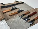 Leather Knife Roll for 3 Knives