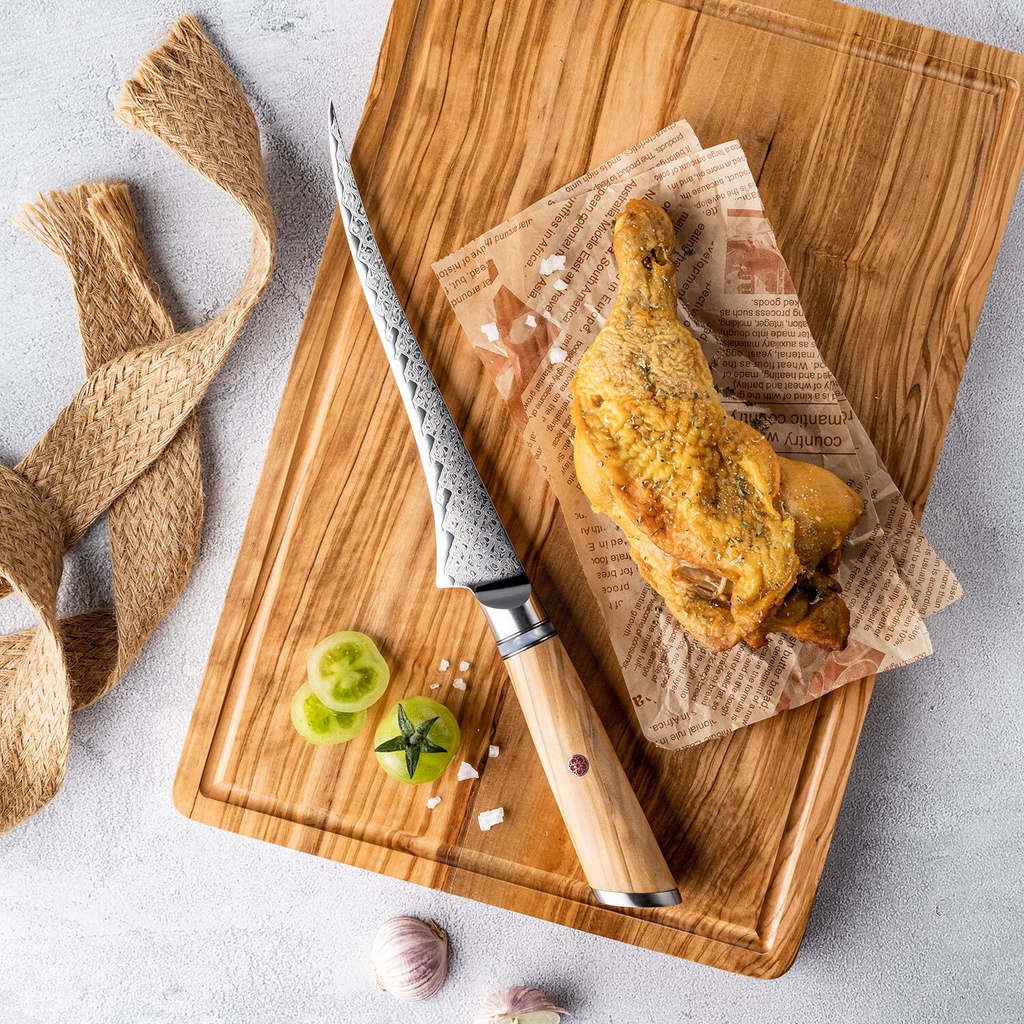 Damascus Boning knife