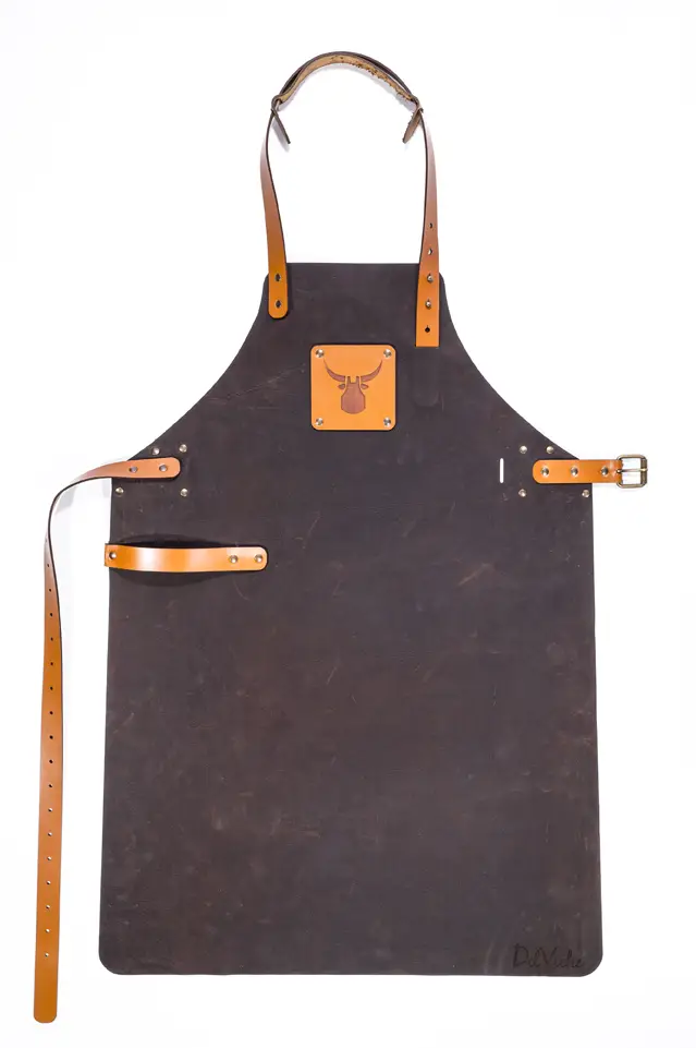 Tablier en Cuir pour Barbecue - Italian Chef