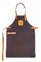 Tablier en Cuir pour Barbecue - Italian Chef Classique