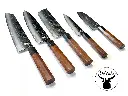 SET DE 5 COUTEAUX JAPONAIS premium
