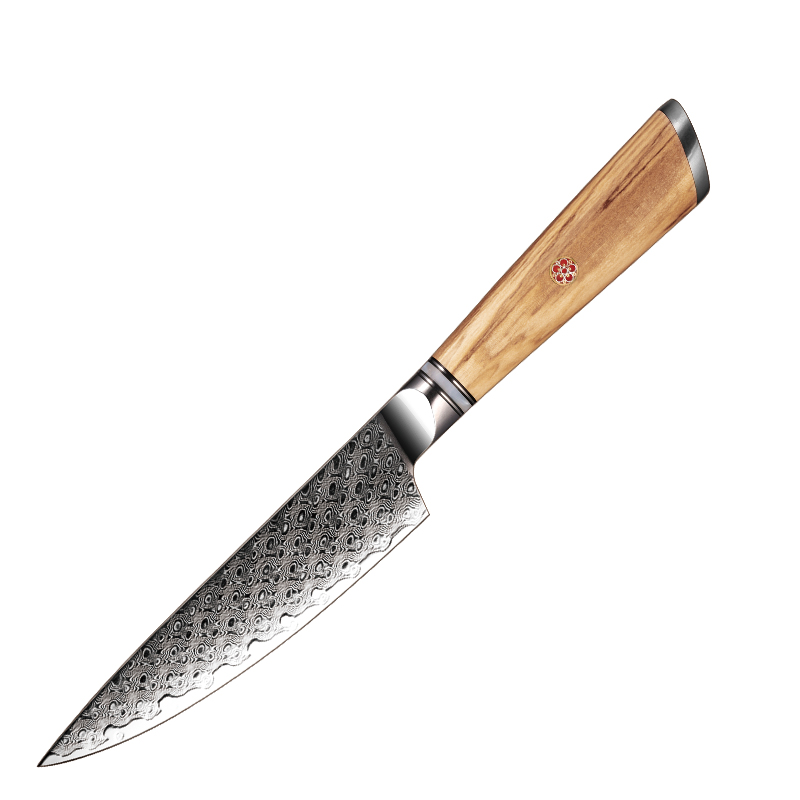 Damascus Utility Knife