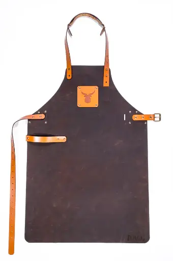 Tablier en Cuir pour Barbecue - Italian Chef