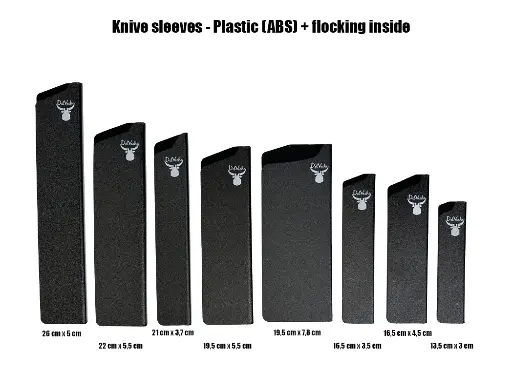 Gaine de protection couteau – ABS feutré