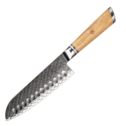Couteau Damas Santoku