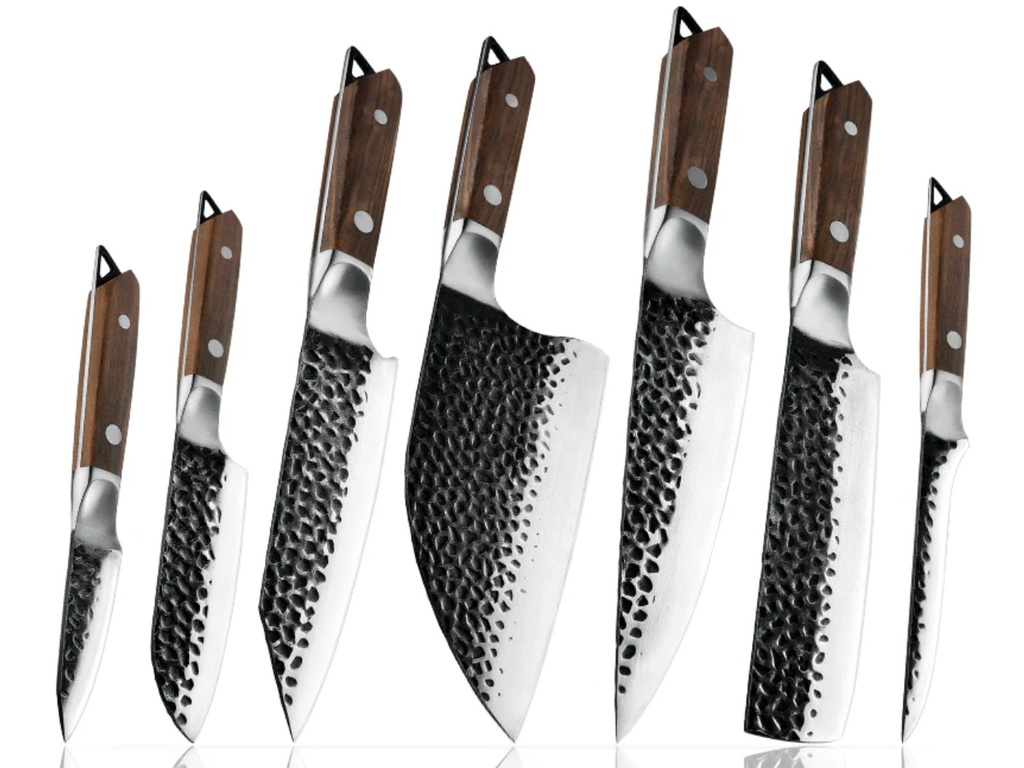 [KN-JBBQ-SET7] Set de 7 Couteaux BBQ japonais